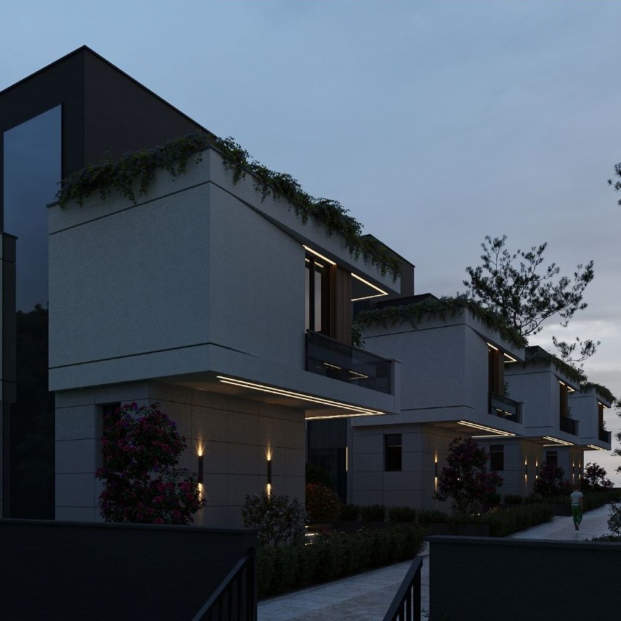 Luxuriöse Bergblick 4+1 Villa in ALTINTAŞ