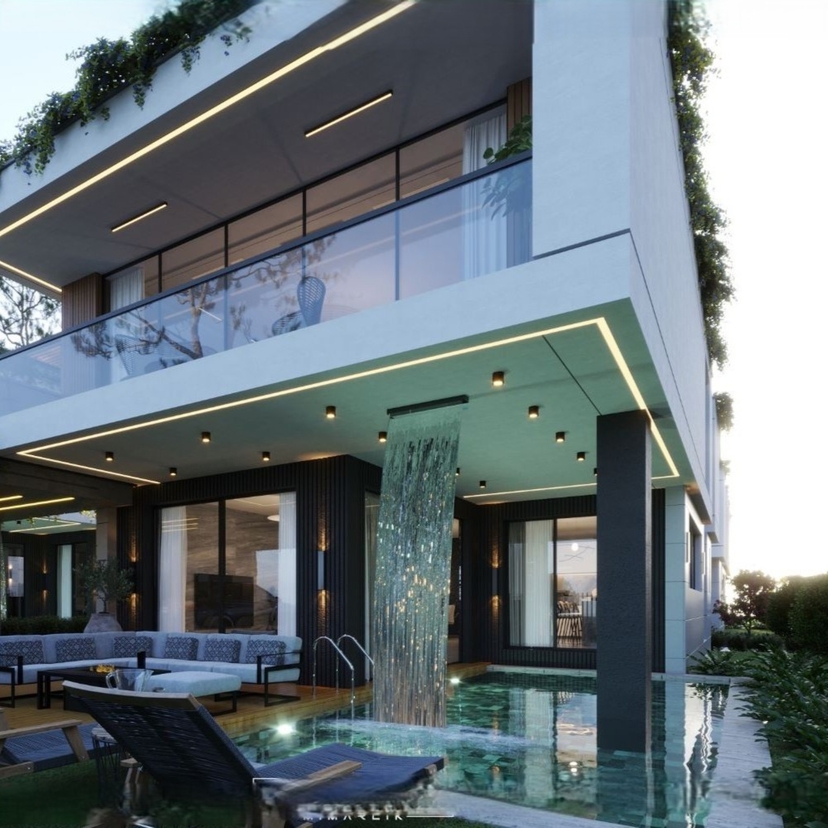 Luxuriöse Bergblick 4+1 Villa in ALTINTAŞ