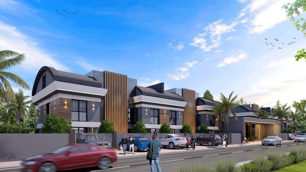 Luxuriöse 1+1 Wohnung mit Pool im Zentrum von Belek
