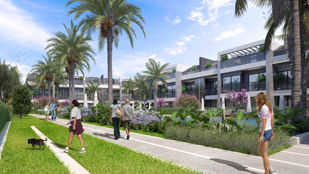 Luxuriöse 1+1 Wohnung mit Pool im Zentrum von Belek