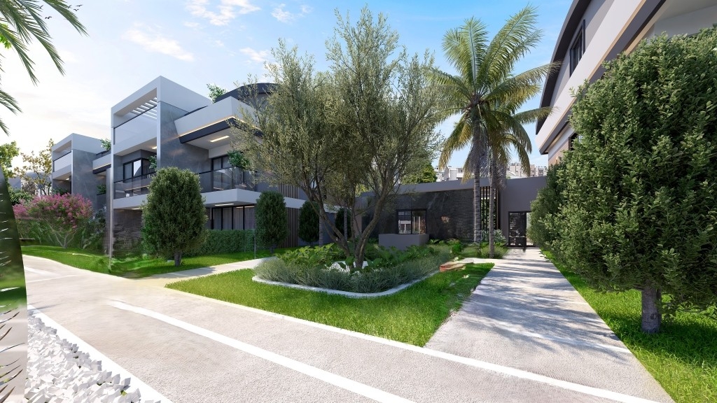 Luxuriöse 1+1 Wohnung mit Pool im Zentrum von Belek