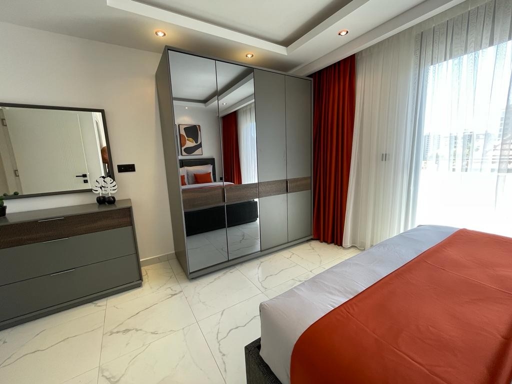 Luksuriøs 2+1 Penthouse med Bjergudsigt i Alanya - Mahmutlar