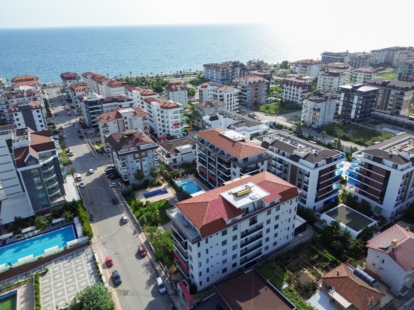 Luxuriöse 2+1 Wohnung mit Bergblick in Kestel, Alanya