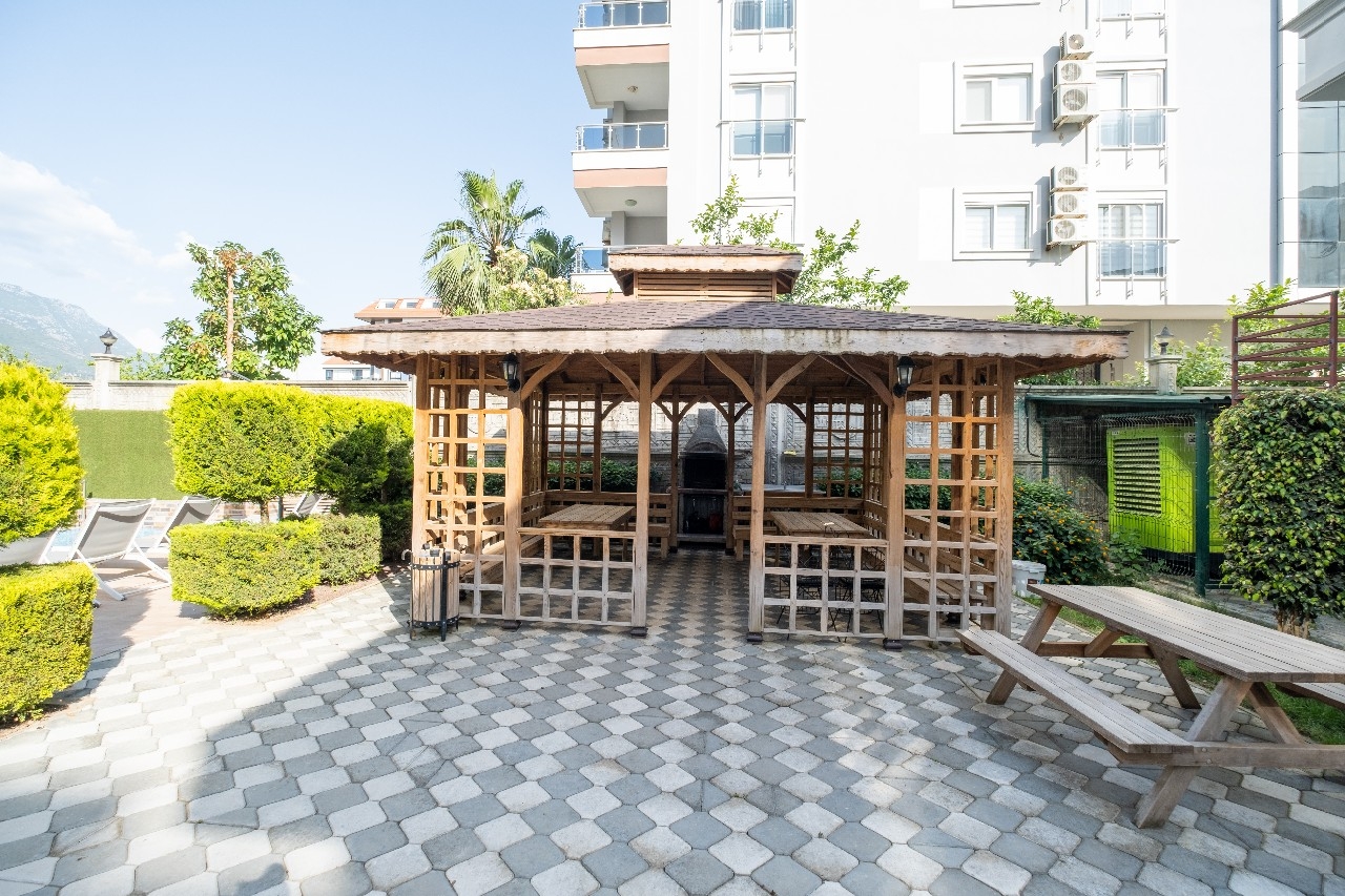Luxuriöse 2+1 Wohnung mit Bergblick in Kestel, Alanya