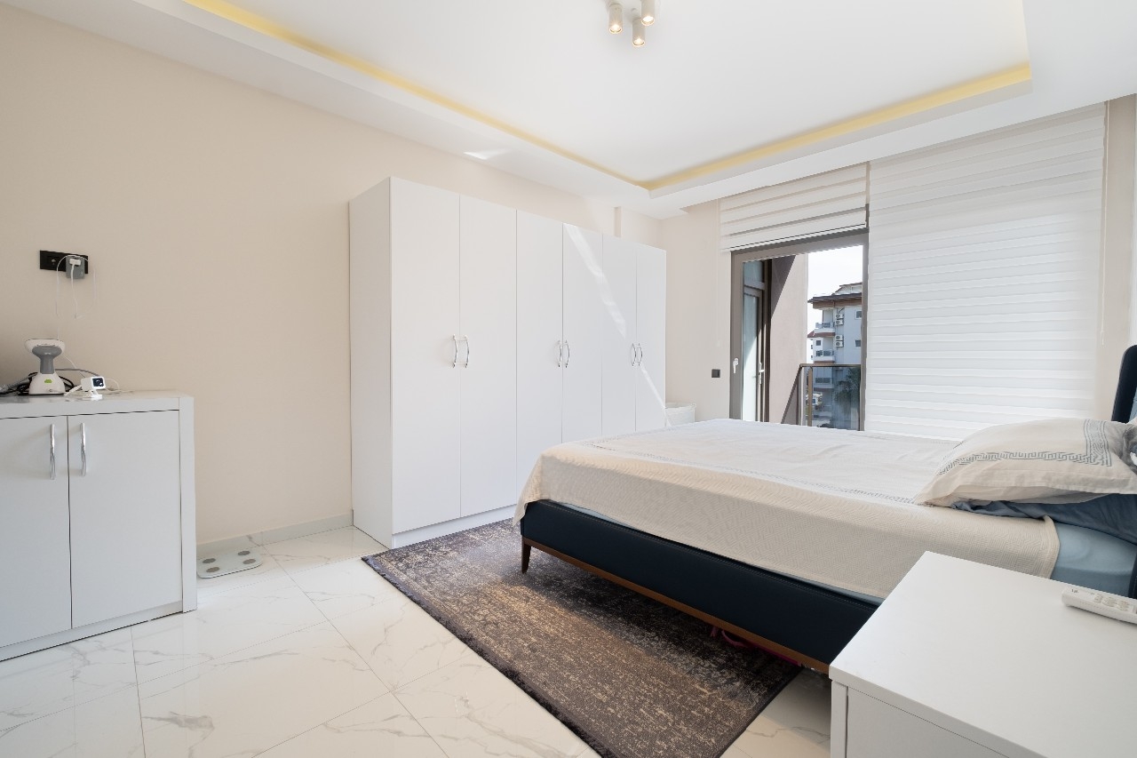 Luxuriöse 2+1 Wohnung mit Bergblick in Kestel, Alanya