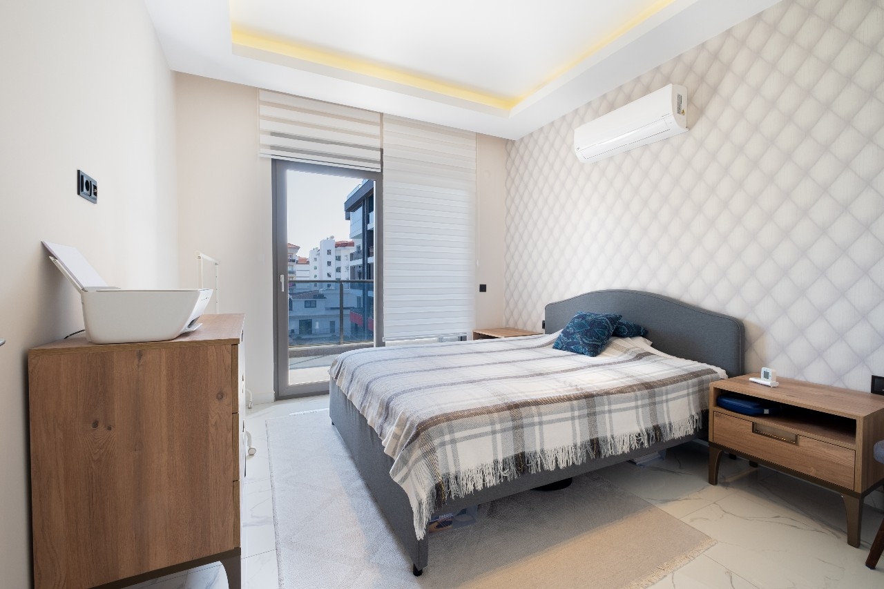 Luxuriöse 2+1 Wohnung mit Bergblick in Kestel, Alanya