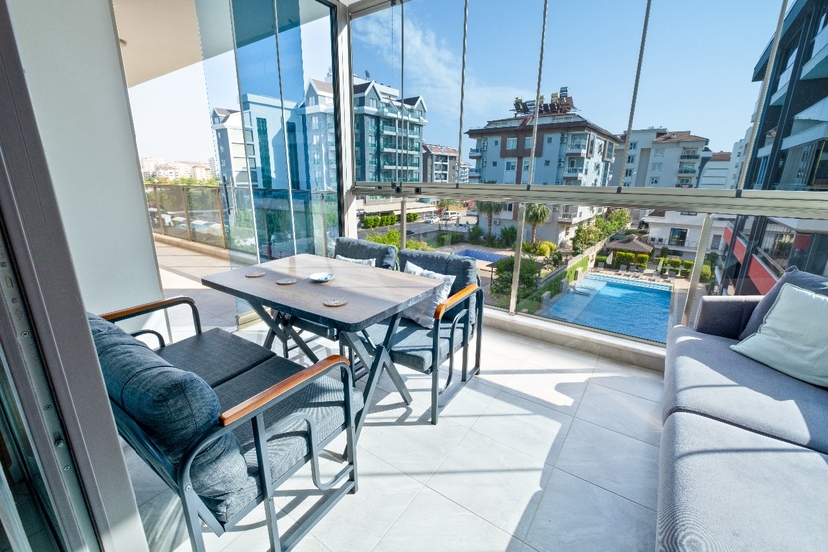 Luxuriöse 2+1 Wohnung mit Bergblick in Kestel, Alanya