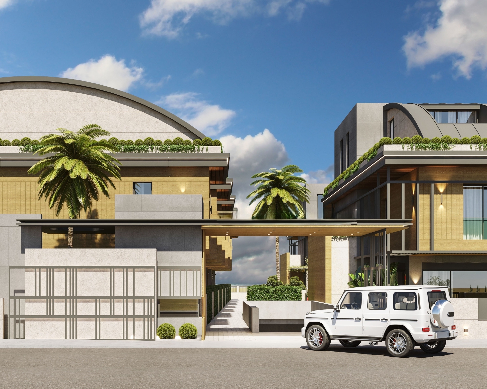 Moderne 4+1 Villa med Bjergudsigt i Dosemealti