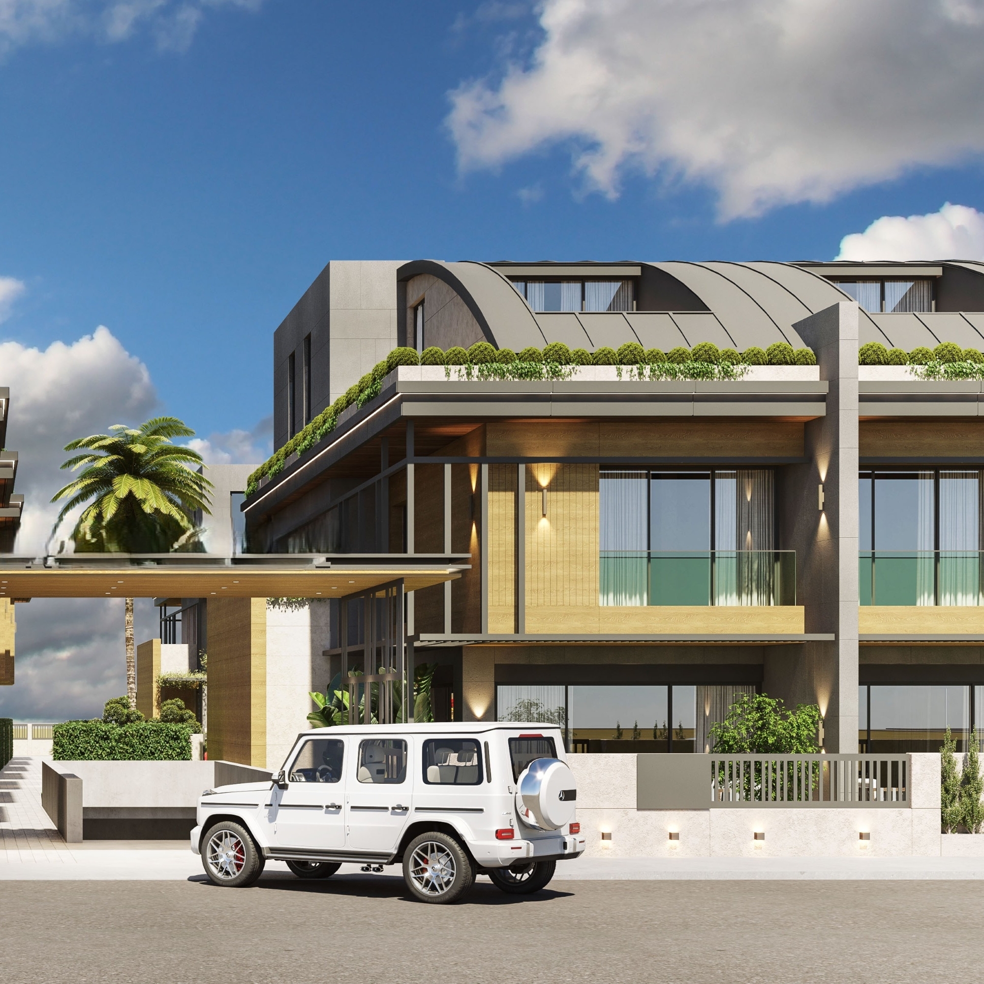 Moderne 4+1 Villa med Bjergudsigt i Dosemealti