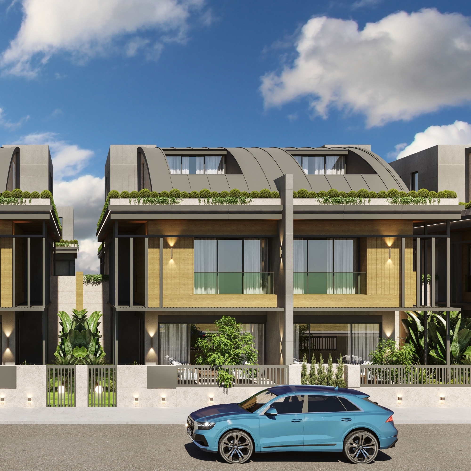 Moderne 4+1 Villa med Bjergudsigt i Dosemealti