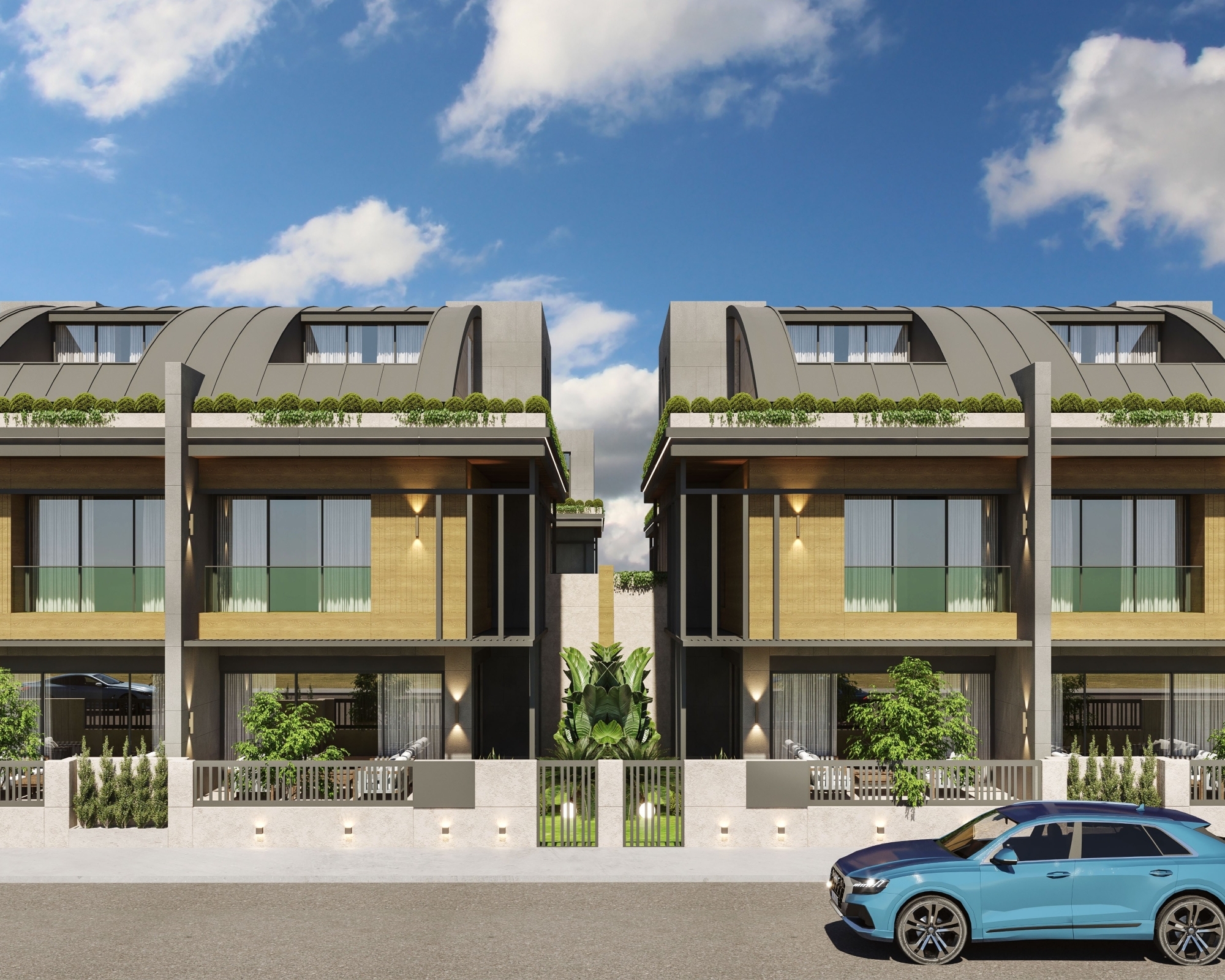 Moderne 4+1 Villa med Bjergudsigt i Dosemealti