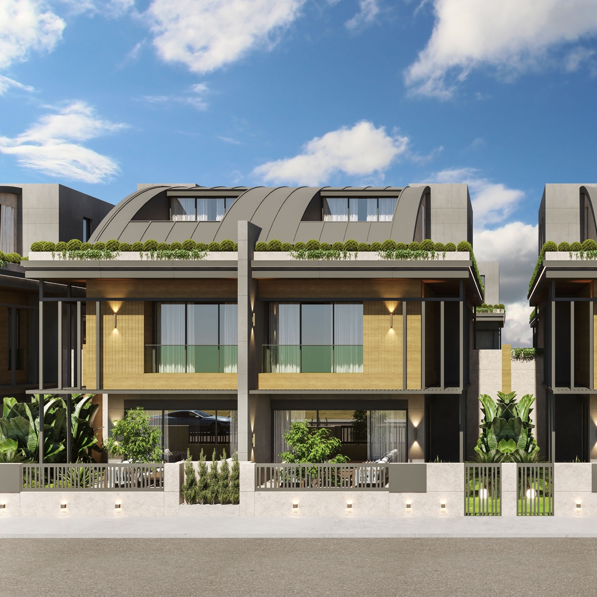 Moderne 4+1 Villa med Bjergudsigt i Dosemealti