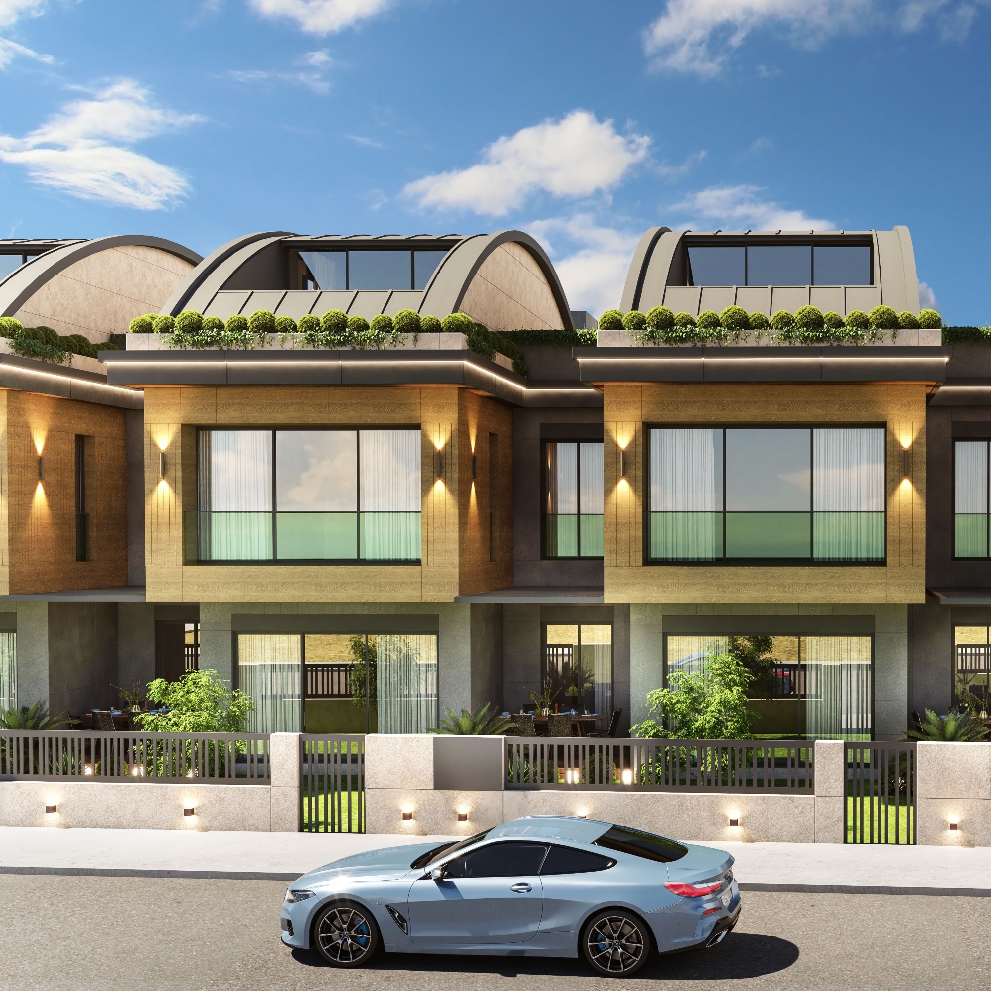 Moderne 4+1 Villa med Bjergudsigt i Dosemealti