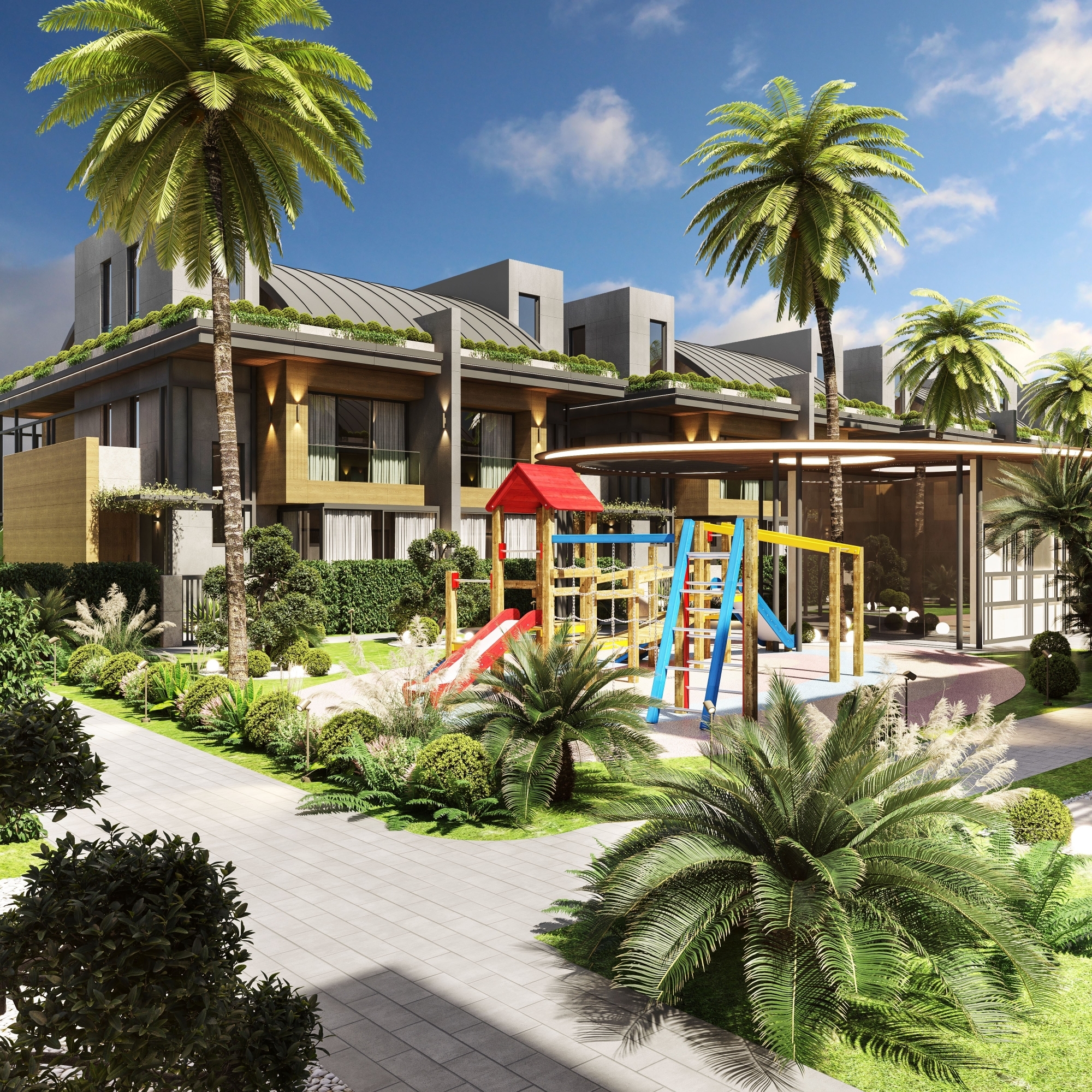 Moderne 4+1 Villa med Bjergudsigt i Dosemealti