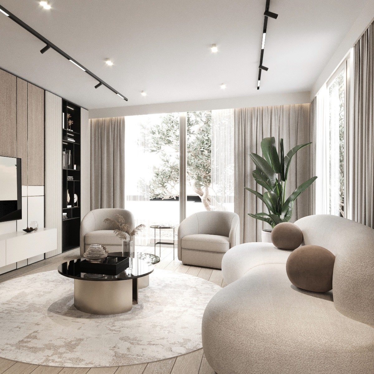 Moderne 4+1 Villa med Bjergudsigt i Dosemealti