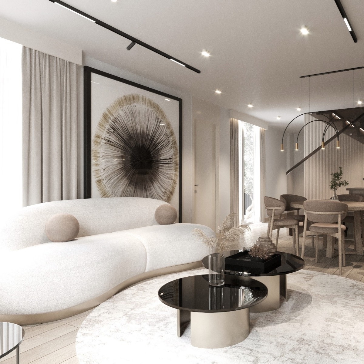 Moderne 4+1 Villa med Bjergudsigt i Dosemealti