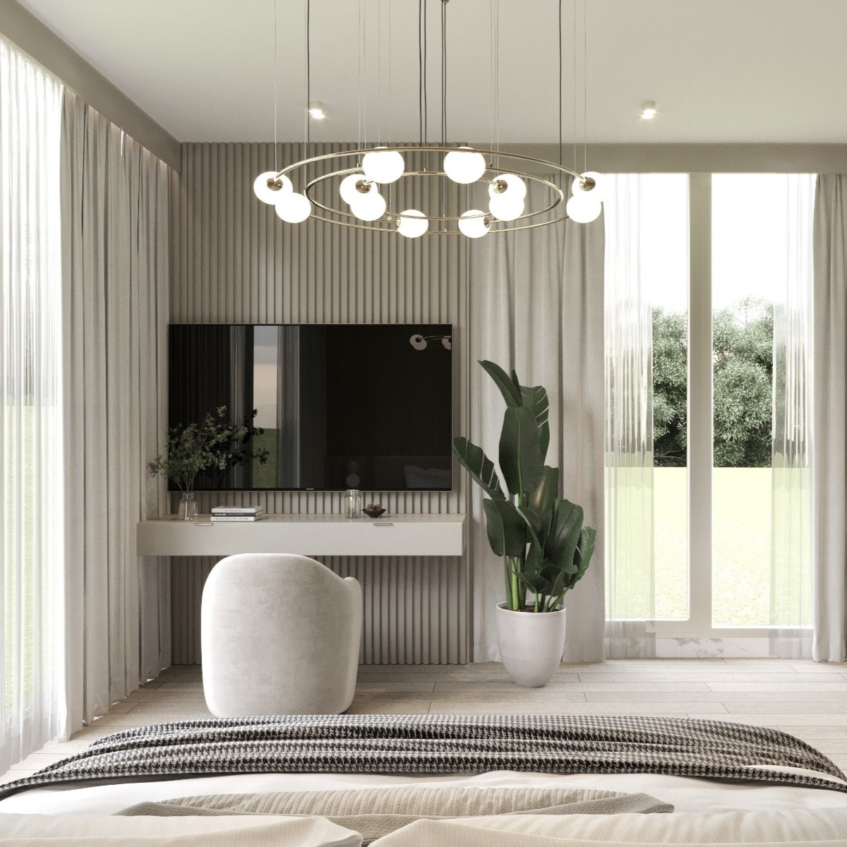 Moderne 4+1 Villa med Bjergudsigt i Dosemealti