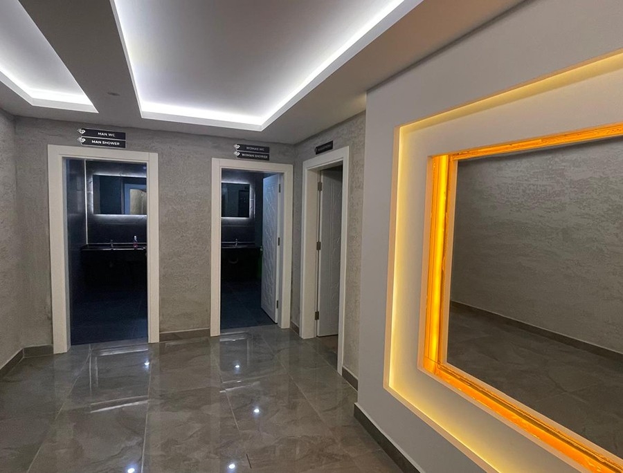 Luxurious 1+1 Apartment with Sea and Mountain Views in Alanya