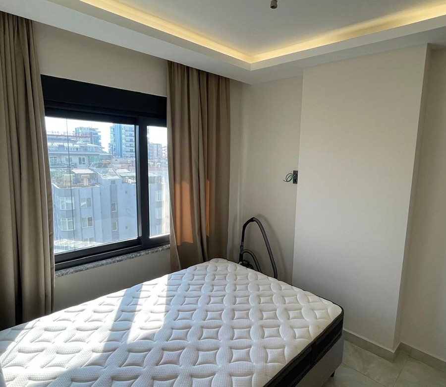 Luxurious 1+1 Apartment with Sea and Mountain Views in Alanya