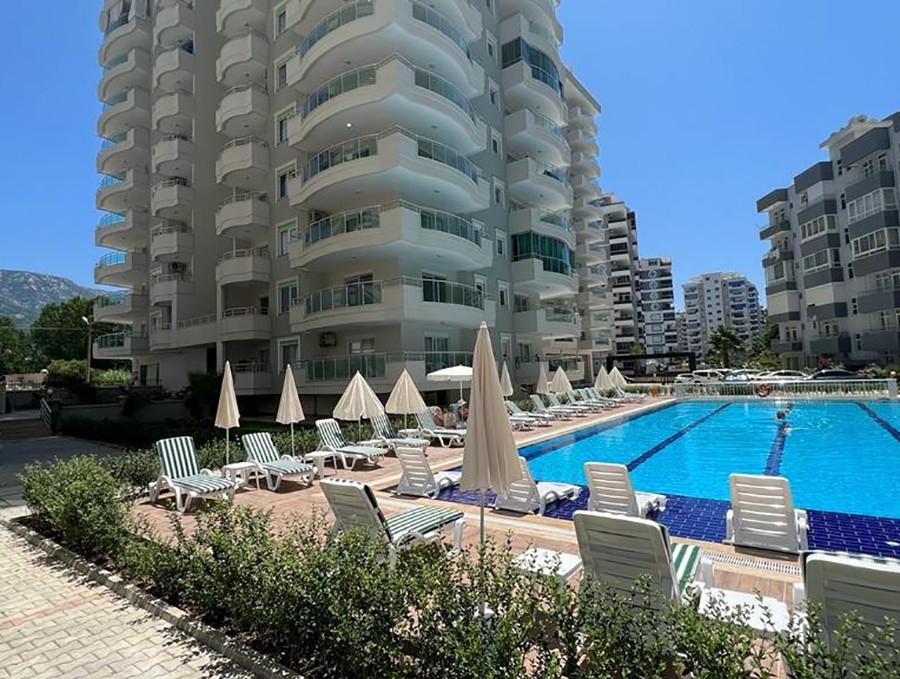 Luxuriöse 2+1 Wohnung mit Bergblick, Alanya - Mahmutlar