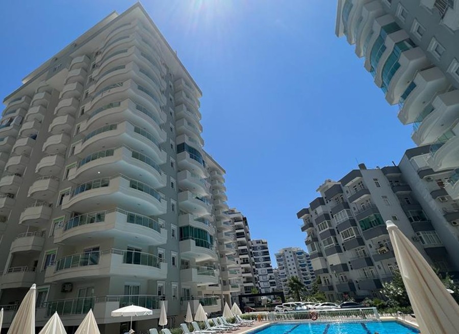 Luxuriöse 2+1 Wohnung mit Bergblick, Alanya - Mahmutlar