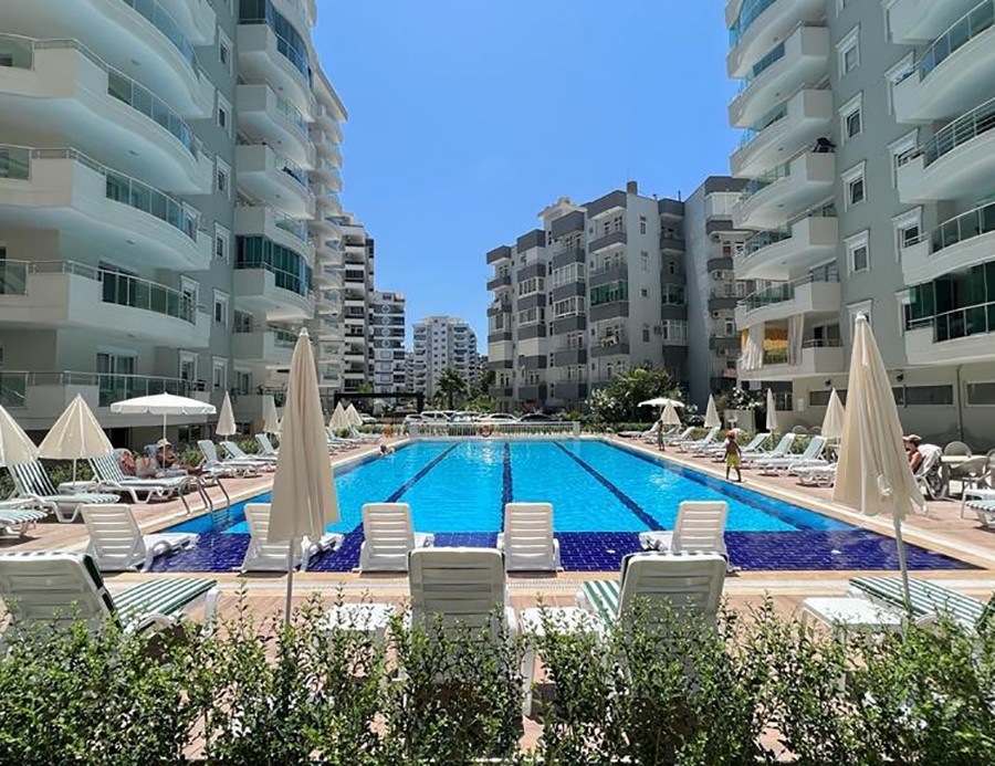 Luxuriöse 2+1 Wohnung mit Bergblick, Alanya - Mahmutlar
