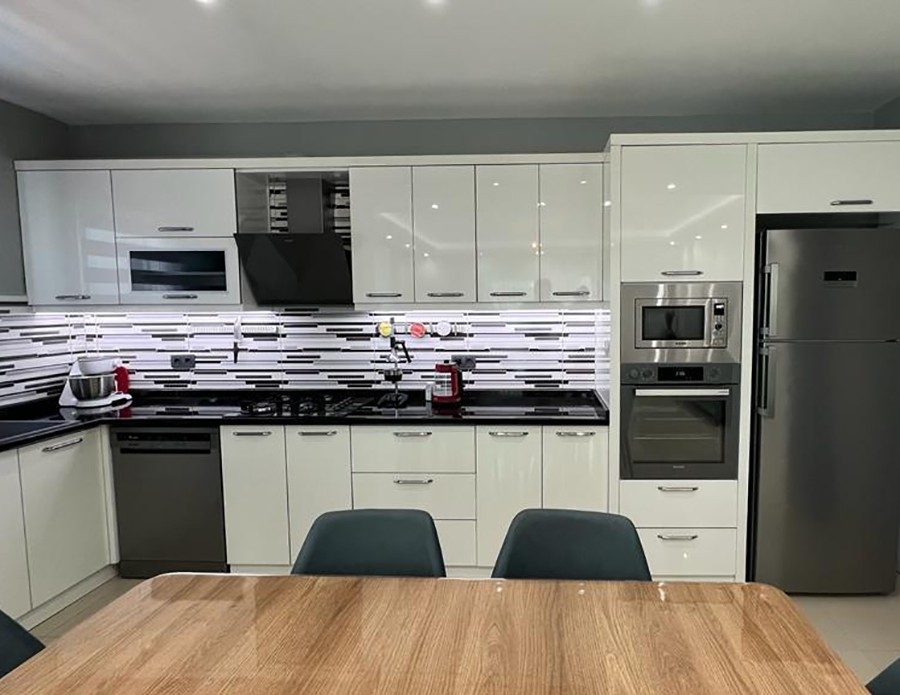 Luxuriöse 2+1 Wohnung mit Bergblick, Alanya - Mahmutlar