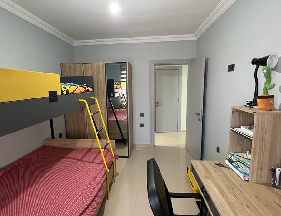 Luxuriöse 2+1 Wohnung mit Bergblick, Alanya - Mahmutlar