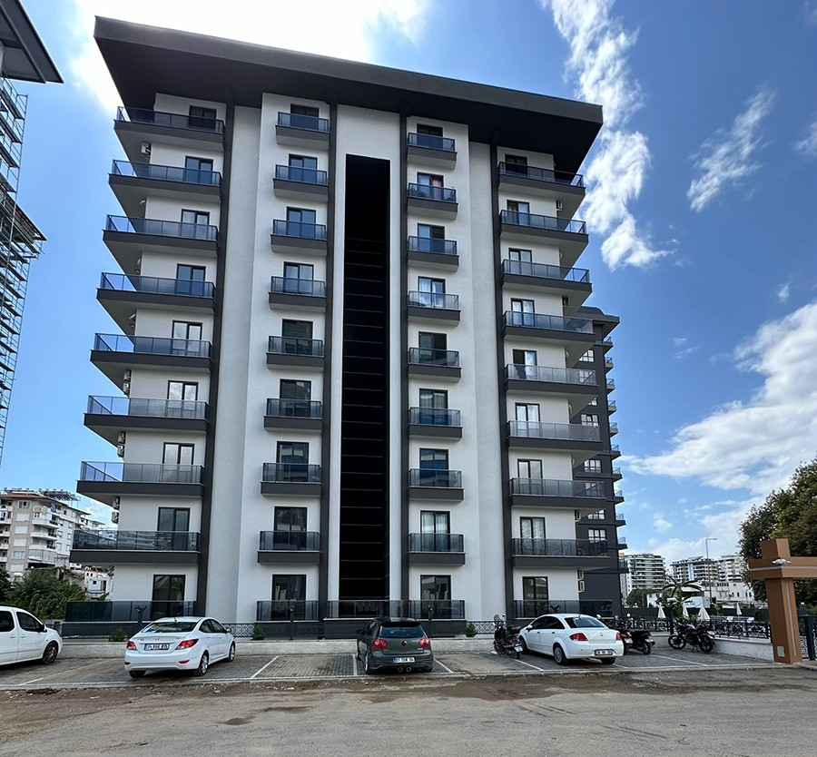 Luxuriöse 1+1 Wohnung mit Bergblick in Mahmutlar