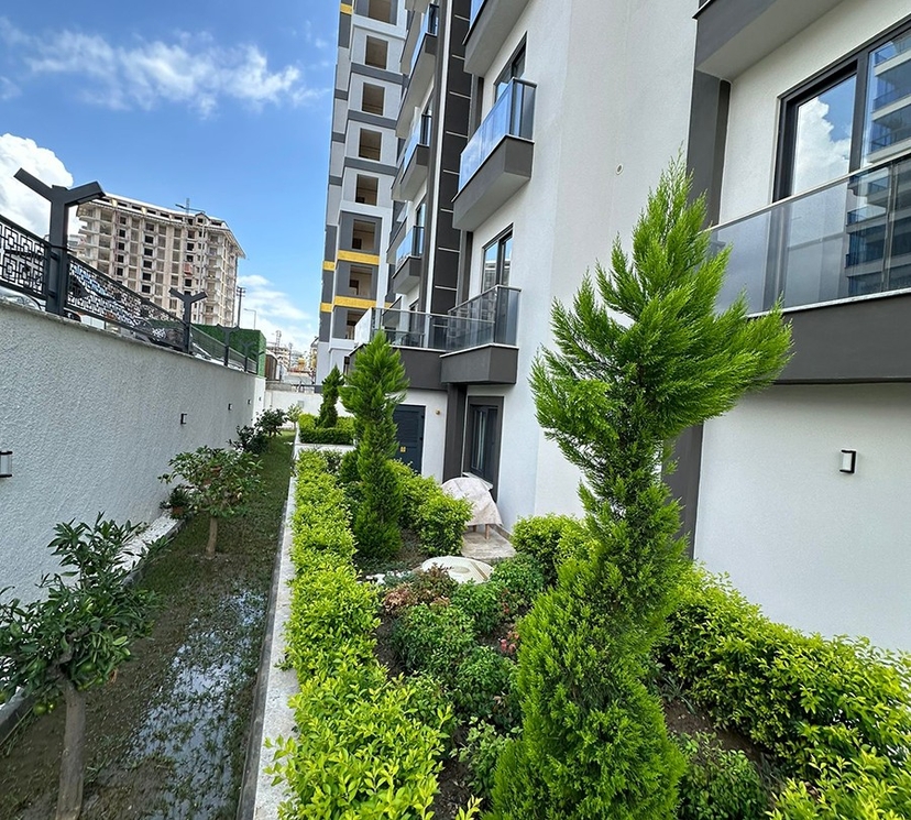 Luxuriöse 1+1 Wohnung mit Bergblick in Mahmutlar