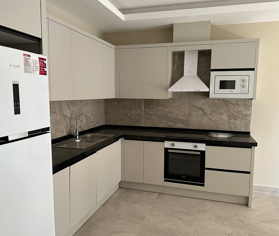 Luxuriöse 1+1 Wohnung mit Bergblick in Mahmutlar
