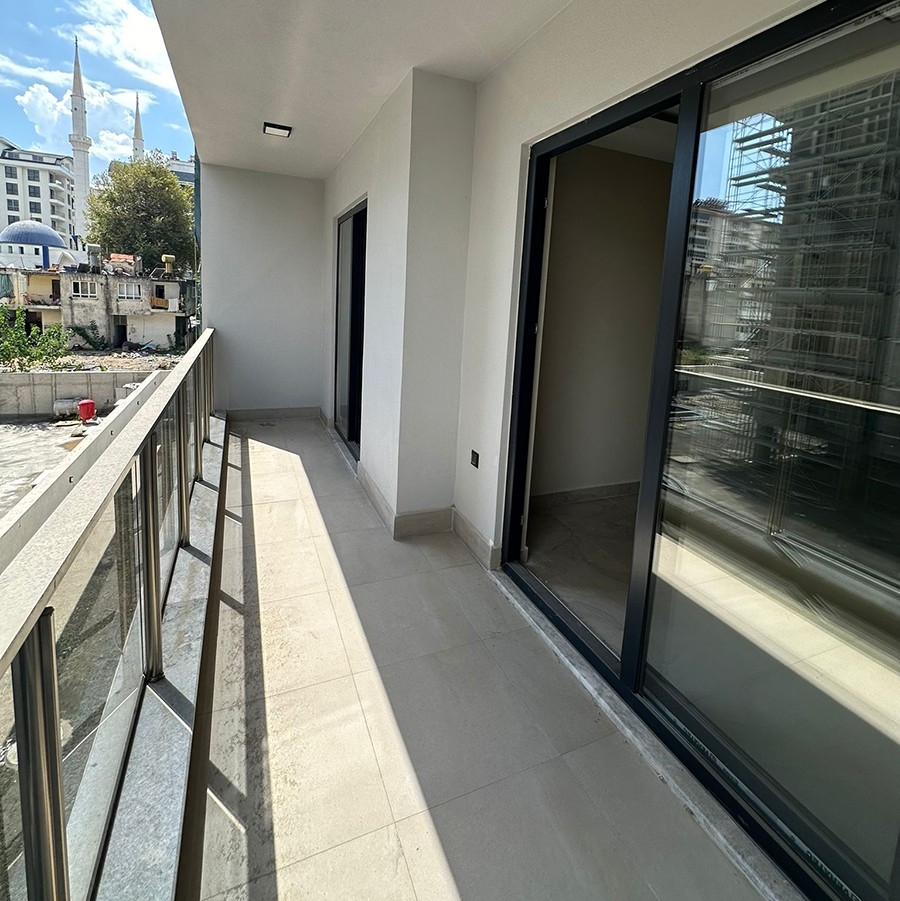 Luxuriöse 1+1 Wohnung mit Bergblick in Mahmutlar