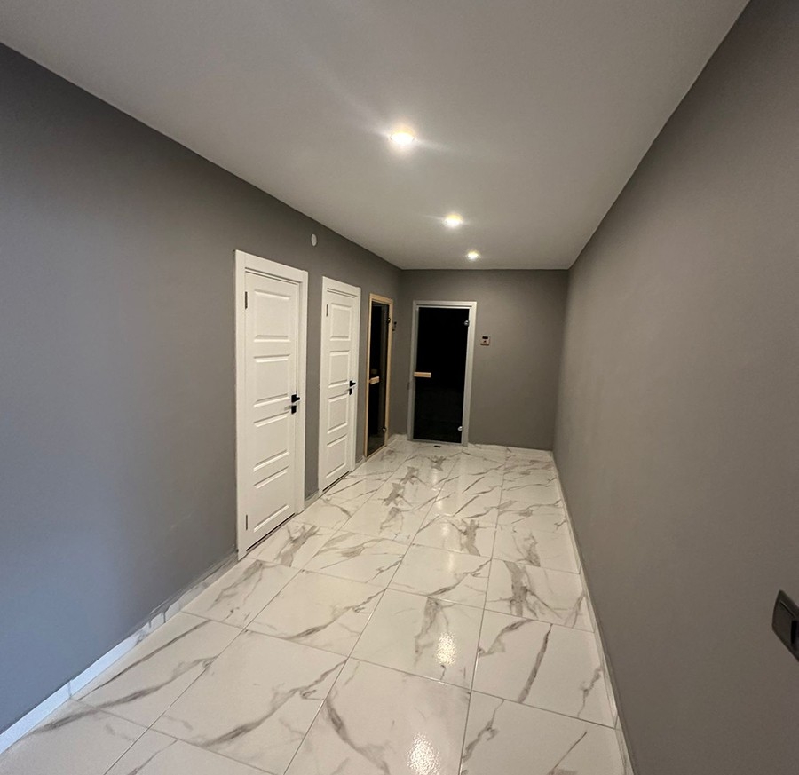 Luxuriöses 2+1 Apartment mit Bergblick im Zentrum von Alanya