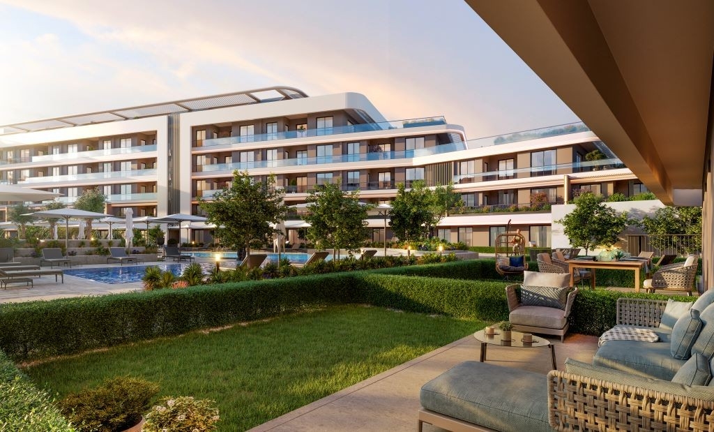 Luxuriöses Bergblick-Duplex in Kundu, Antalya