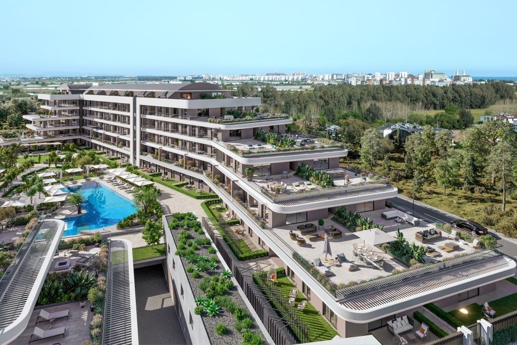 Luksuriøs Bjergudsigt 3+1 Duplex i Antalya - KUNDU