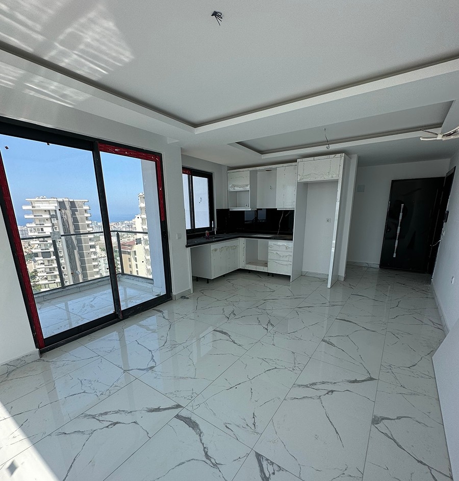 Luxuriöse 2+1 Wohnung mit Meerblick in Mahmutlar