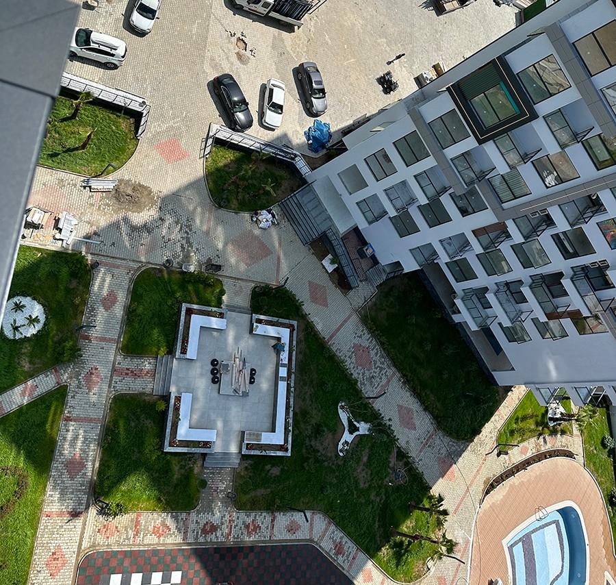 Luxuriöse 2+1 Wohnung mit Meerblick in Mahmutlar