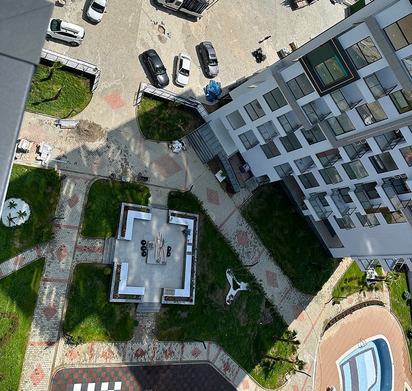 Luxuriöse 2+1 Wohnung mit Meerblick in Mahmutlar