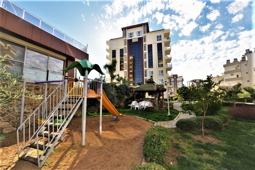 Luxuriöse 2+1 Wohnung mit Bergblick in Alanya - Avsallar