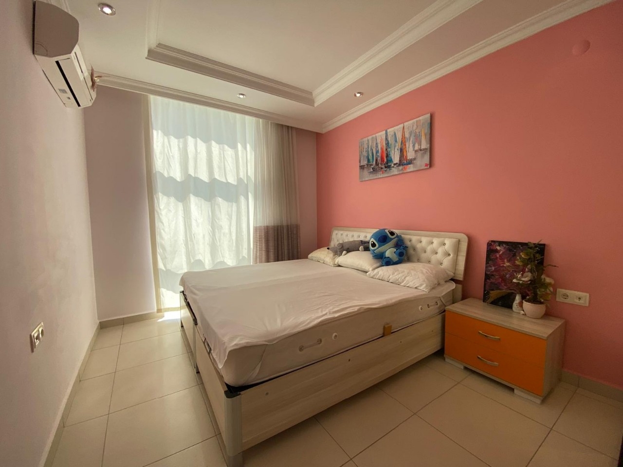 Luxuriöse 2+1 Wohnung mit Bergblick in Alanya - Avsallar