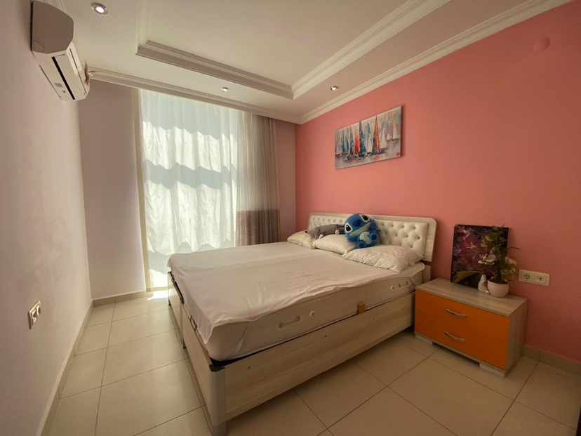 Luxuriöse 2+1 Wohnung mit Bergblick in Alanya - Avsallar