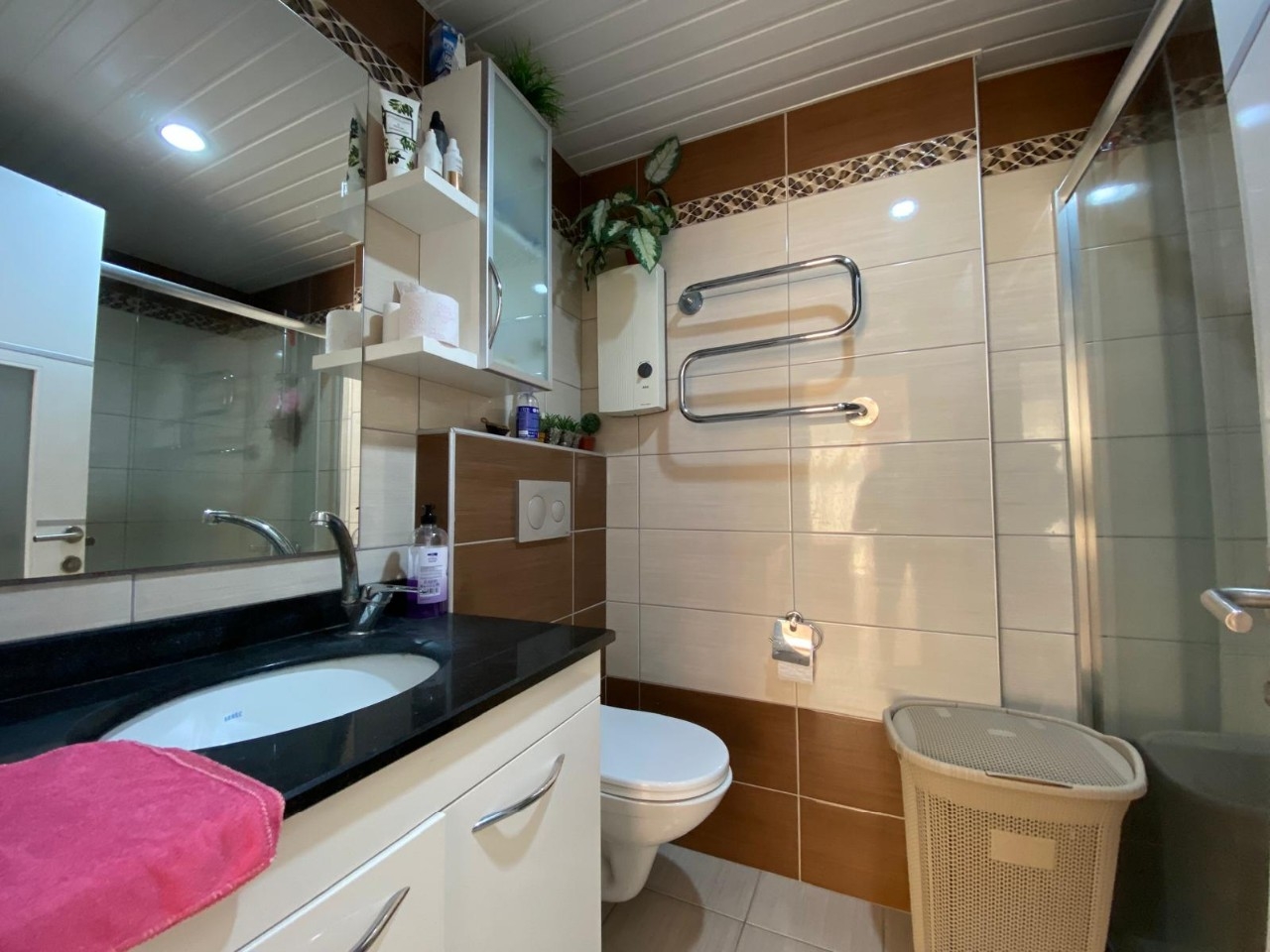 Luxuriöse 2+1 Wohnung mit Bergblick in Alanya - Avsallar