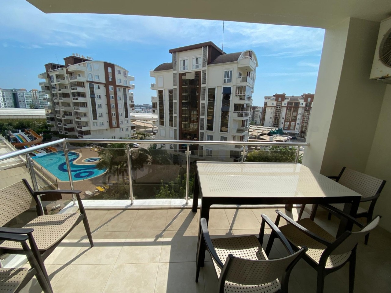 Luxuriöse 2+1 Wohnung mit Bergblick in Alanya - Avsallar