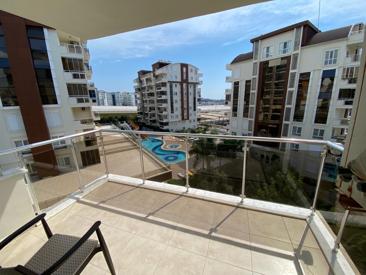 Luxuriöse 2+1 Wohnung mit Bergblick in Alanya - Avsallar