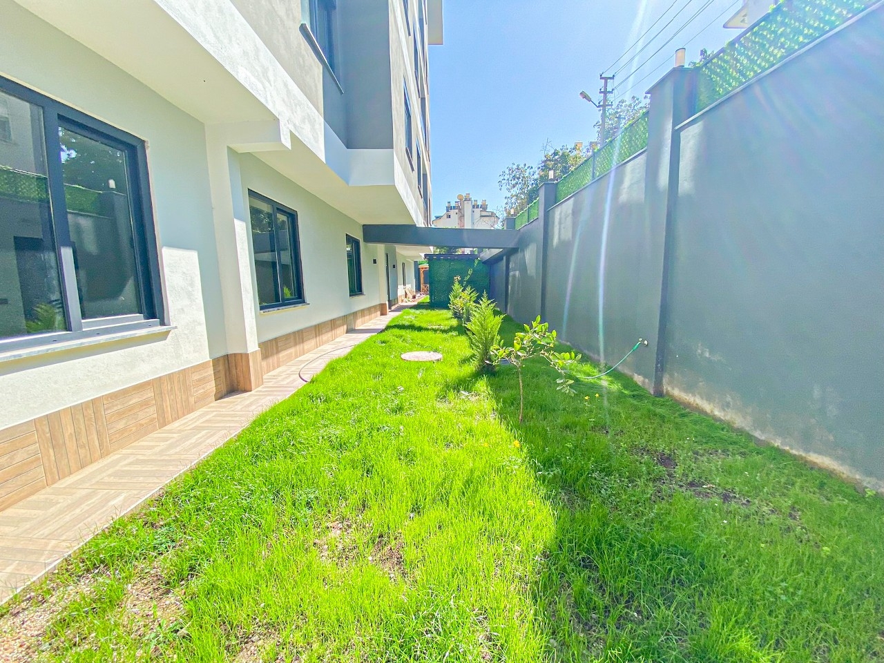 Luxuriöse 3+1 Wohnung mit Burg- und Bergblick, Alanya Zentrum