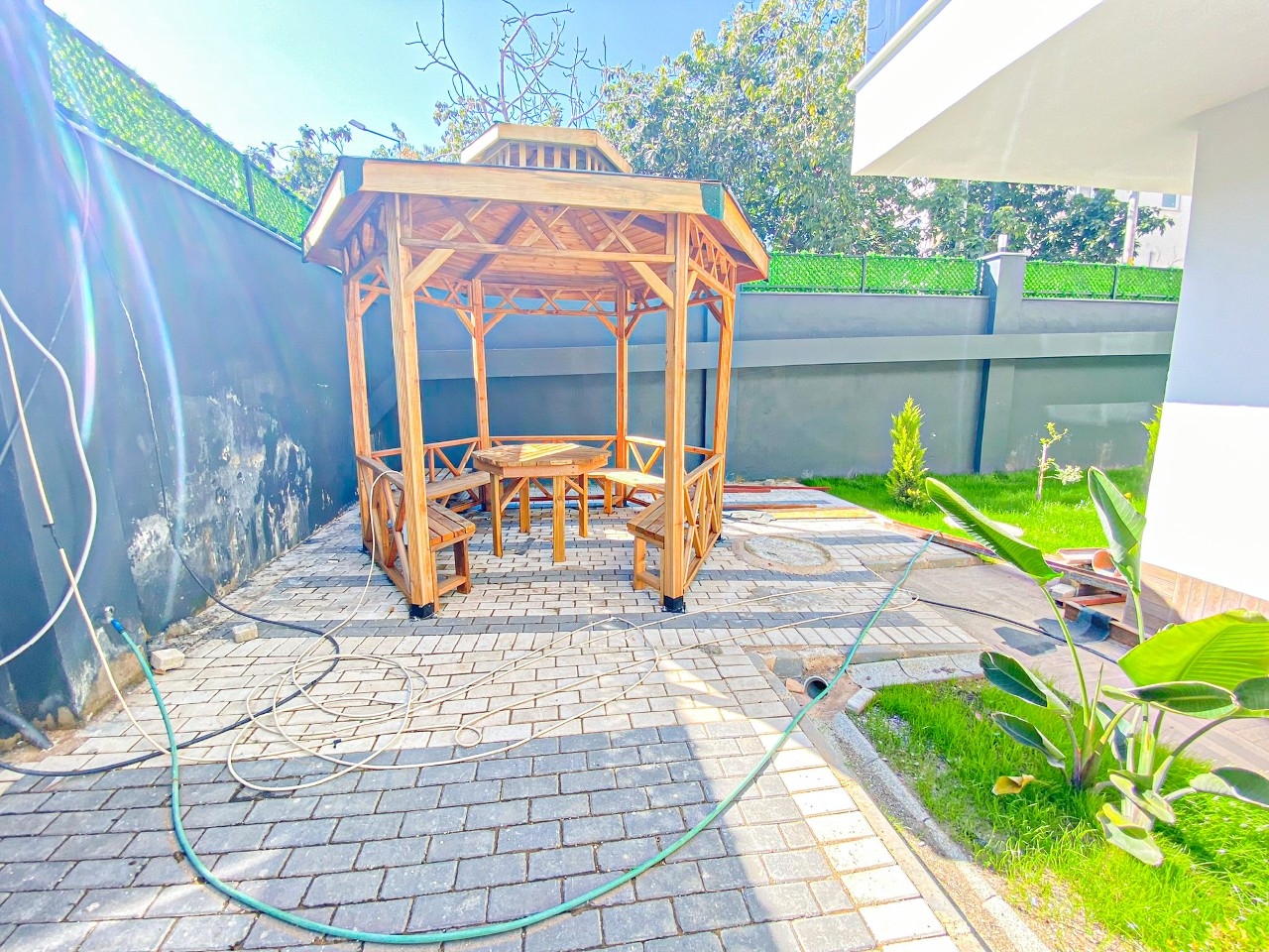 Luxuriöse 3+1 Wohnung mit Burg- und Bergblick, Alanya Zentrum