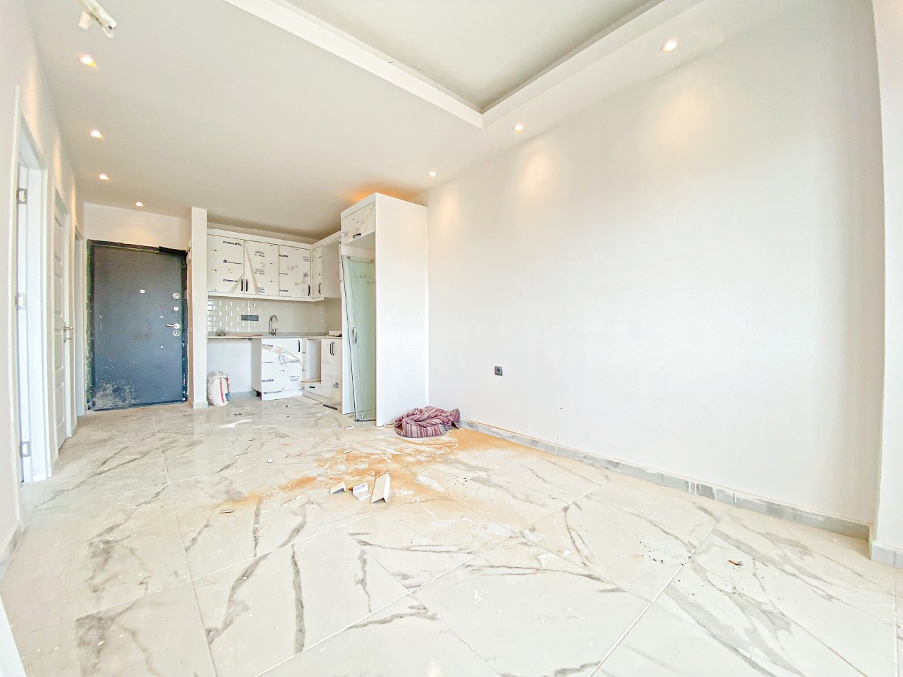 Luxuriöse 3+1 Wohnung mit Burg- und Bergblick, Alanya Zentrum
