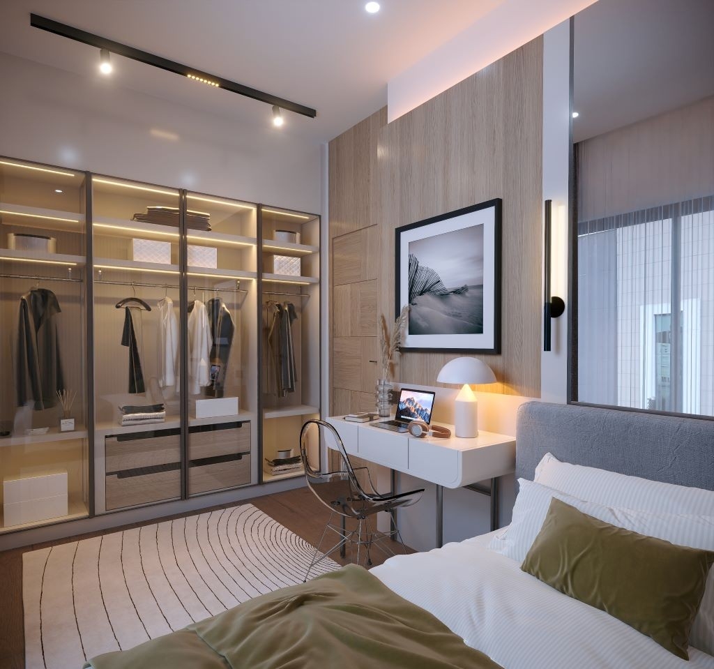 Luxuriöse 2+1 Erdgeschosswohnung mit Meerblick und Bergblick, Antalya-Konyaalti