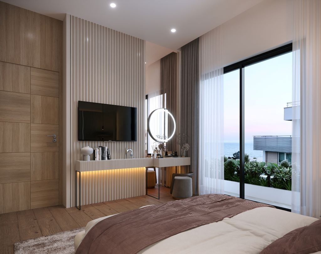 Luxuriöses Duplex mit atemberaubendem Meerblick und Bergblick, Antalya - KONYAALTI