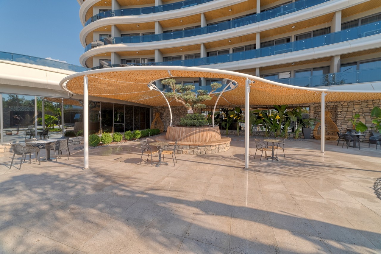 Luxuriöses 1+1 Apartment mit Meerblick und Bergblick, Alanya - Kargicak